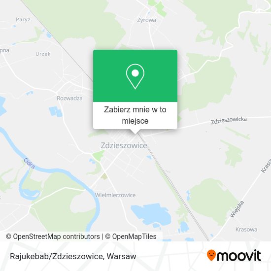 Mapa Rajukebab/Zdzieszowice