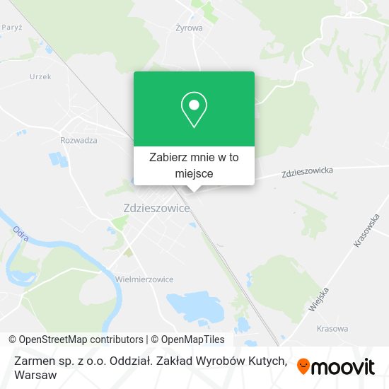 Mapa Zarmen sp. z o.o. Oddział. Zakład Wyrobów Kutych