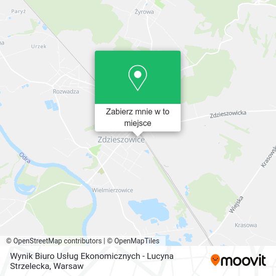 Mapa Wynik Biuro Usług Ekonomicznych - Lucyna Strzelecka