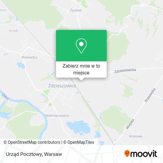 Mapa Urząd Pocztowy