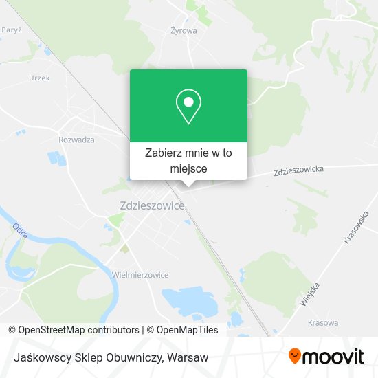 Mapa Jaśkowscy Sklep Obuwniczy