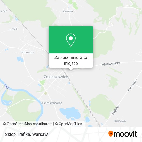 Mapa Sklep Trafika