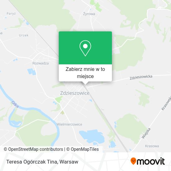 Mapa Teresa Ogórczak Tina