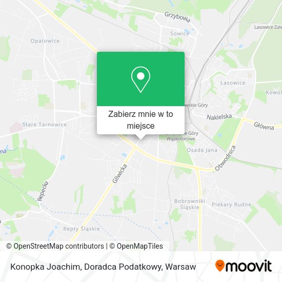 Mapa Konopka Joachim, Doradca Podatkowy