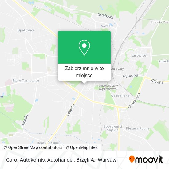 Mapa Caro. Autokomis, Autohandel. Brzęk A.