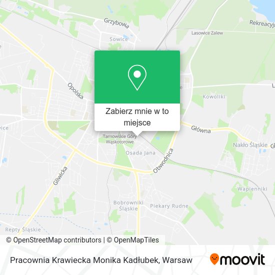 Mapa Pracownia Krawiecka Monika Kadłubek