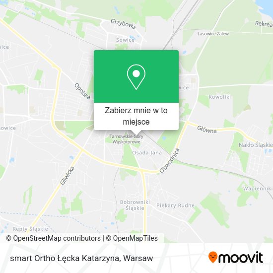 Mapa smart Ortho Łęcka Katarzyna