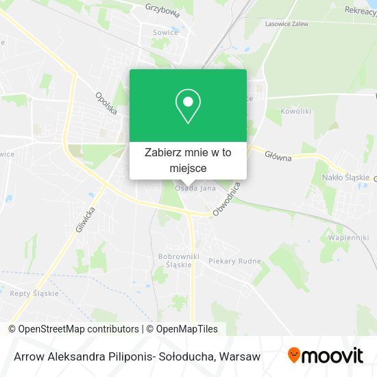 Mapa Arrow Aleksandra Piliponis- Sołoducha