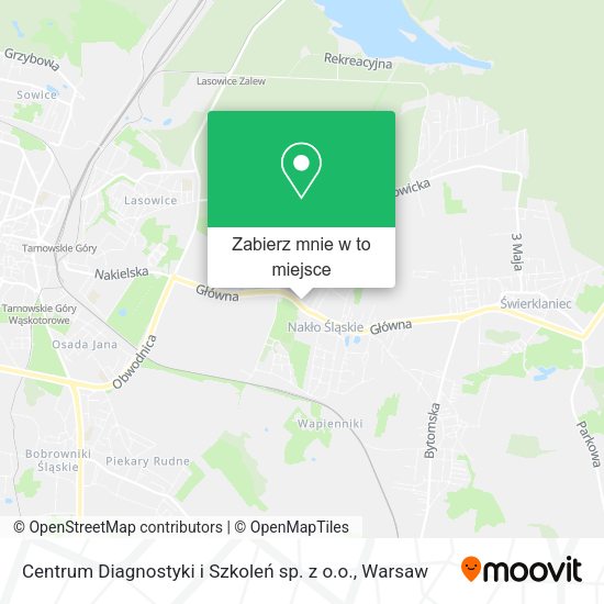 Mapa Centrum Diagnostyki i Szkoleń sp. z o.o.