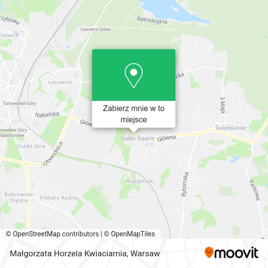 Mapa Małgorzata Horzela Kwiaciarnia