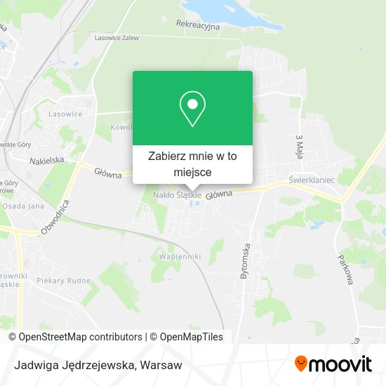 Mapa Jadwiga Jędrzejewska