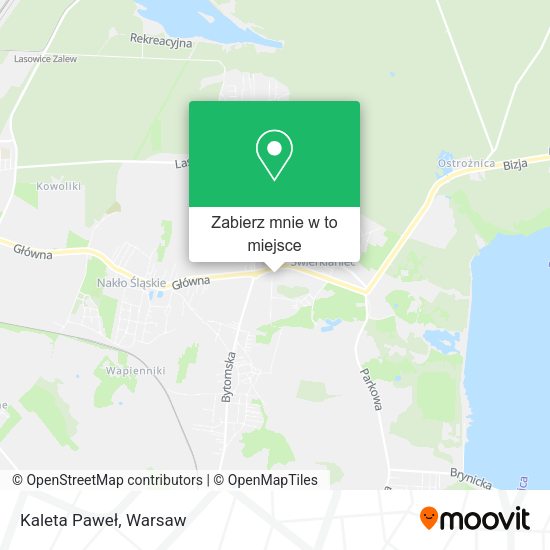 Mapa Kaleta Paweł