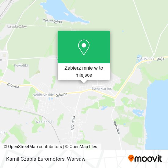 Mapa Kamil Czapla Euromotors