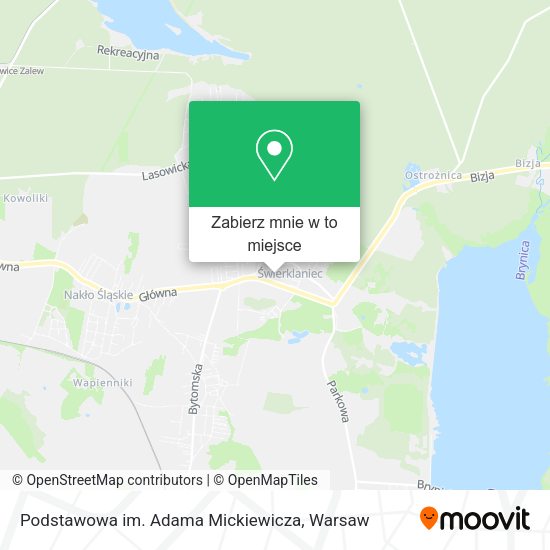 Mapa Podstawowa im. Adama Mickiewicza