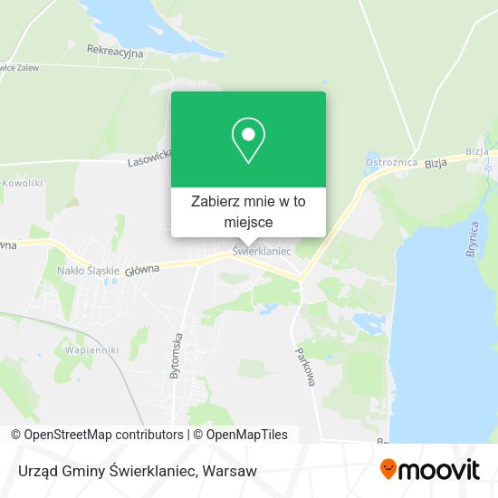 Mapa Urząd Gminy Świerklaniec