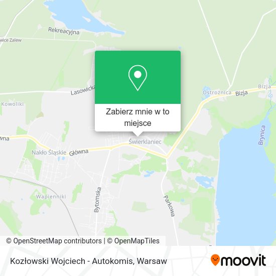 Mapa Kozłowski Wojciech - Autokomis