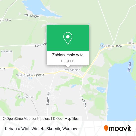 Mapa Kebab u Wioli Wioleta Skutnik