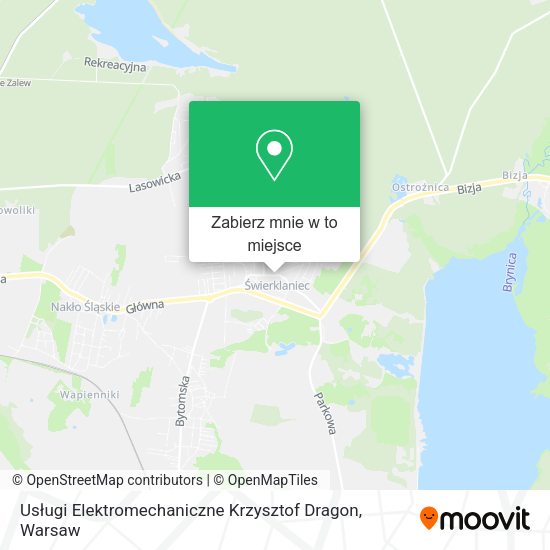 Mapa Usługi Elektromechaniczne Krzysztof Dragon