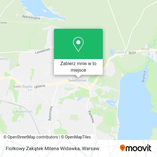 Mapa Fiołkowy Zakątek Milena Widawka