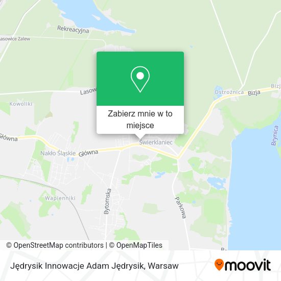 Mapa Jędrysik Innowacje Adam Jędrysik