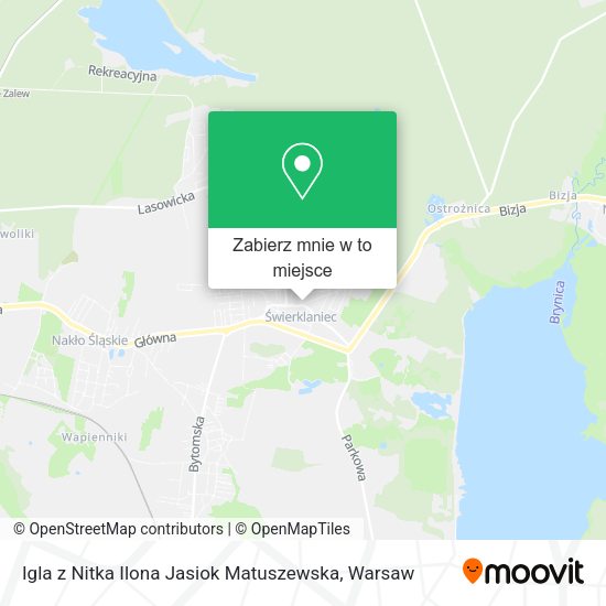 Mapa Igla z Nitka Ilona Jasiok Matuszewska