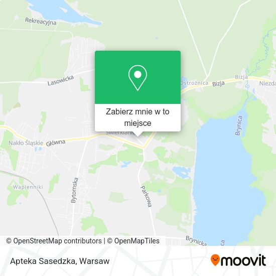 Mapa Apteka Sasedzka