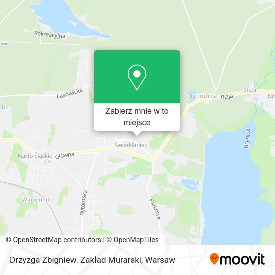 Mapa Drzyzga Zbigniew. Zakład Murarski