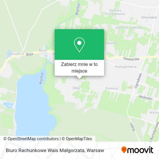 Mapa Biuro Rachunkowe Wais Małgorzata