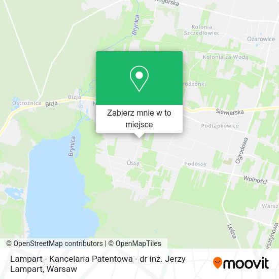 Mapa Lampart - Kancelaria Patentowa - dr inż. Jerzy Lampart