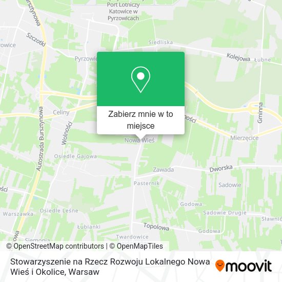 Mapa Stowarzyszenie na Rzecz Rozwoju Lokalnego Nowa Wieś i Okolice