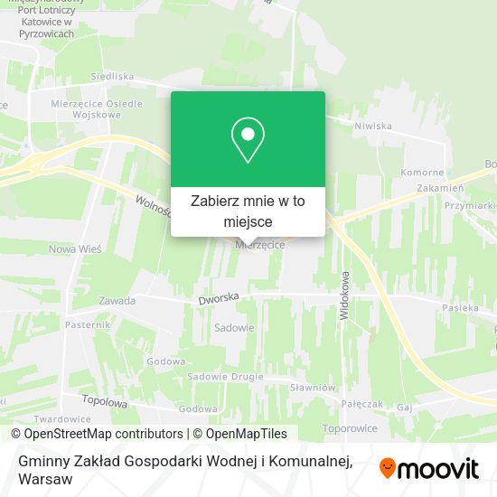 Mapa Gminny Zakład Gospodarki Wodnej i Komunalnej