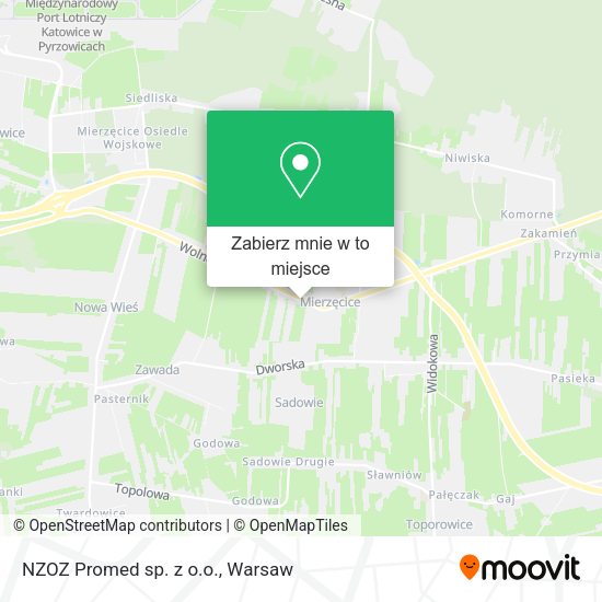 Mapa NZOZ Promed sp. z o.o.