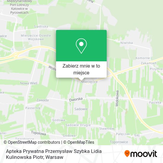 Mapa Apteka Prywatna Przemysław Szybka Lidia Kulinowska Piotr