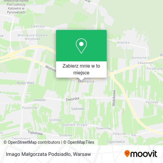 Mapa Imago Małgorzata Podsiadło