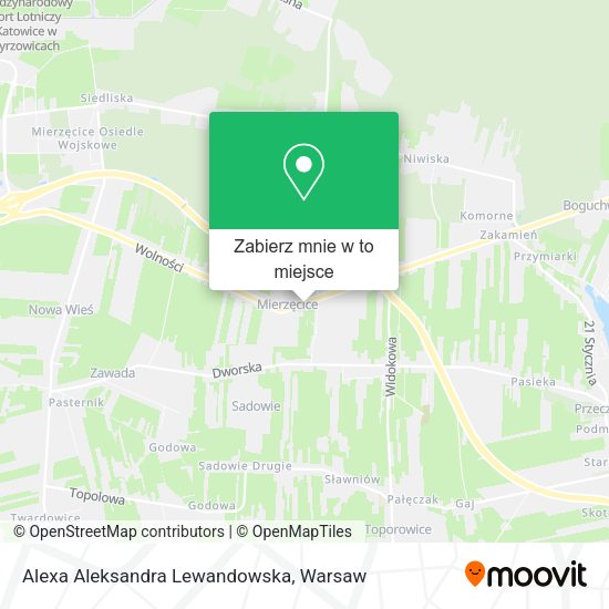 Mapa Alexa Aleksandra Lewandowska