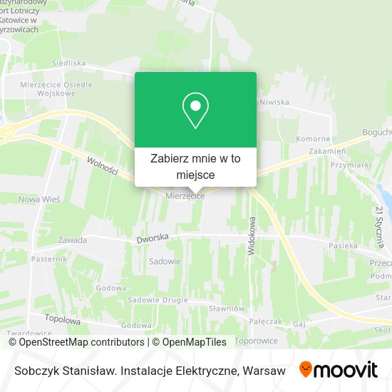 Mapa Sobczyk Stanisław. Instalacje Elektryczne