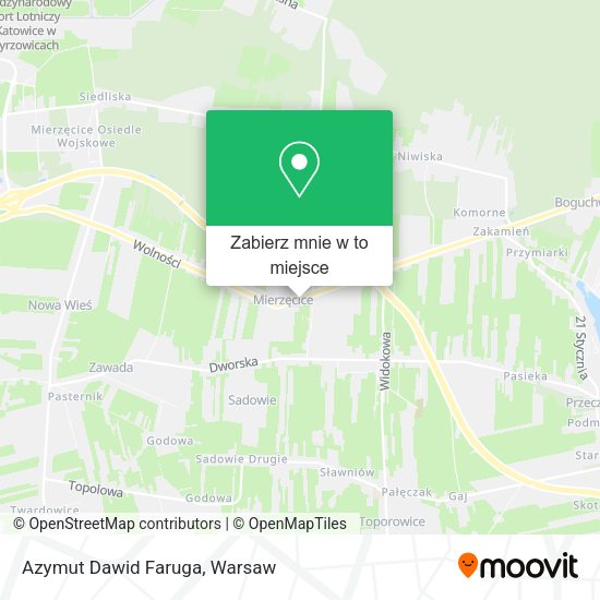 Mapa Azymut Dawid Faruga