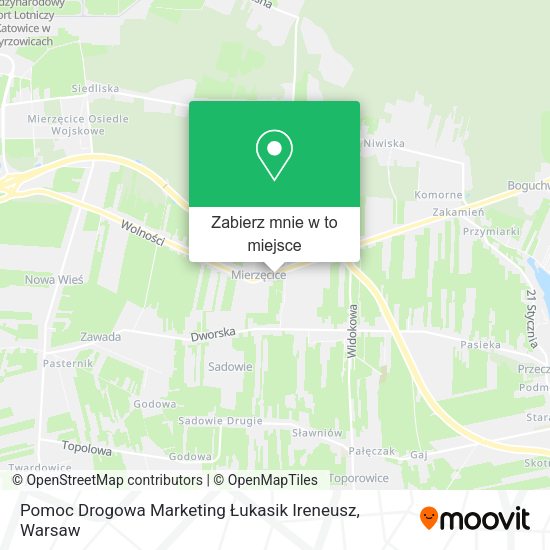 Mapa Pomoc Drogowa Marketing Łukasik Ireneusz