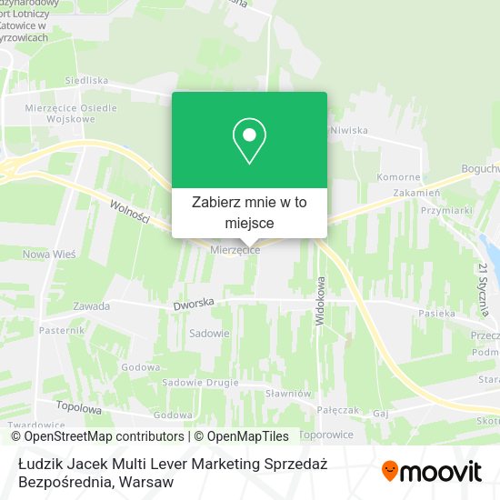 Mapa Łudzik Jacek Multi Lever Marketing Sprzedaż Bezpośrednia