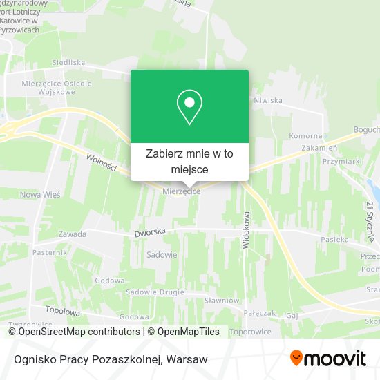 Mapa Ognisko Pracy Pozaszkolnej