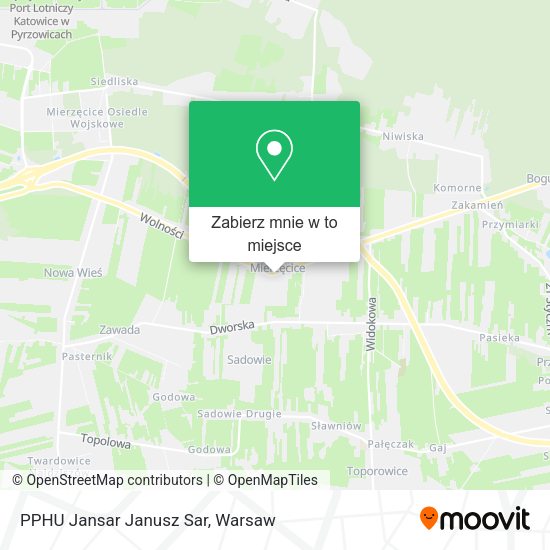 Mapa PPHU Jansar Janusz Sar