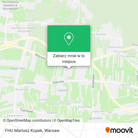 Mapa FHU Mariusz Kopek