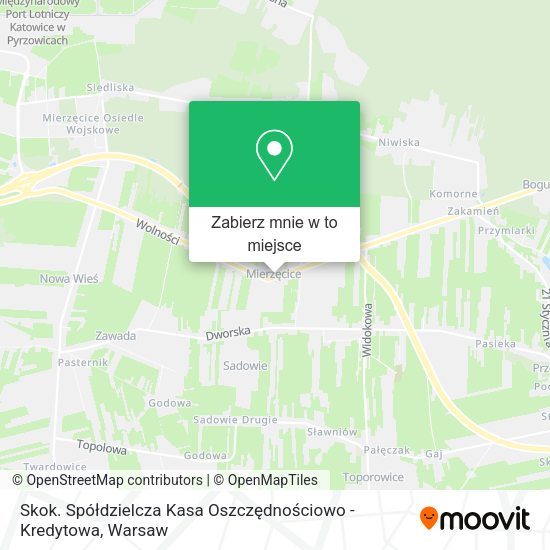 Mapa Skok. Spółdzielcza Kasa Oszczędnościowo - Kredytowa