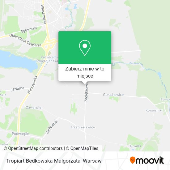 Mapa Tropiart Bedkowska Malgorzata