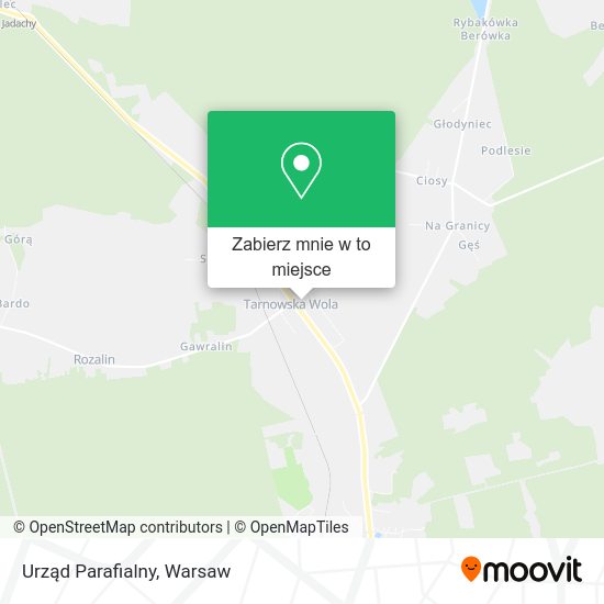 Mapa Urząd Parafialny