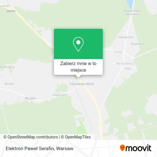 Mapa Elektron Paweł Serafin