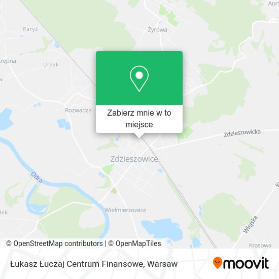 Mapa Łukasz Łuczaj Centrum Finansowe