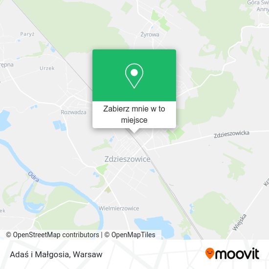 Mapa Adaś i Małgosia