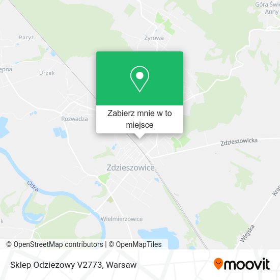 Mapa Sklep Odziezowy V2773