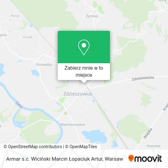 Mapa Armar s.c. Wiciński Marcin Łopaciuk Artur